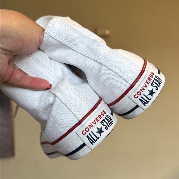 CONVERSE Chuck Taylor High-Top Sneakers White‎ womens 6 men’s 4 NWOB - Picture 5 of 8